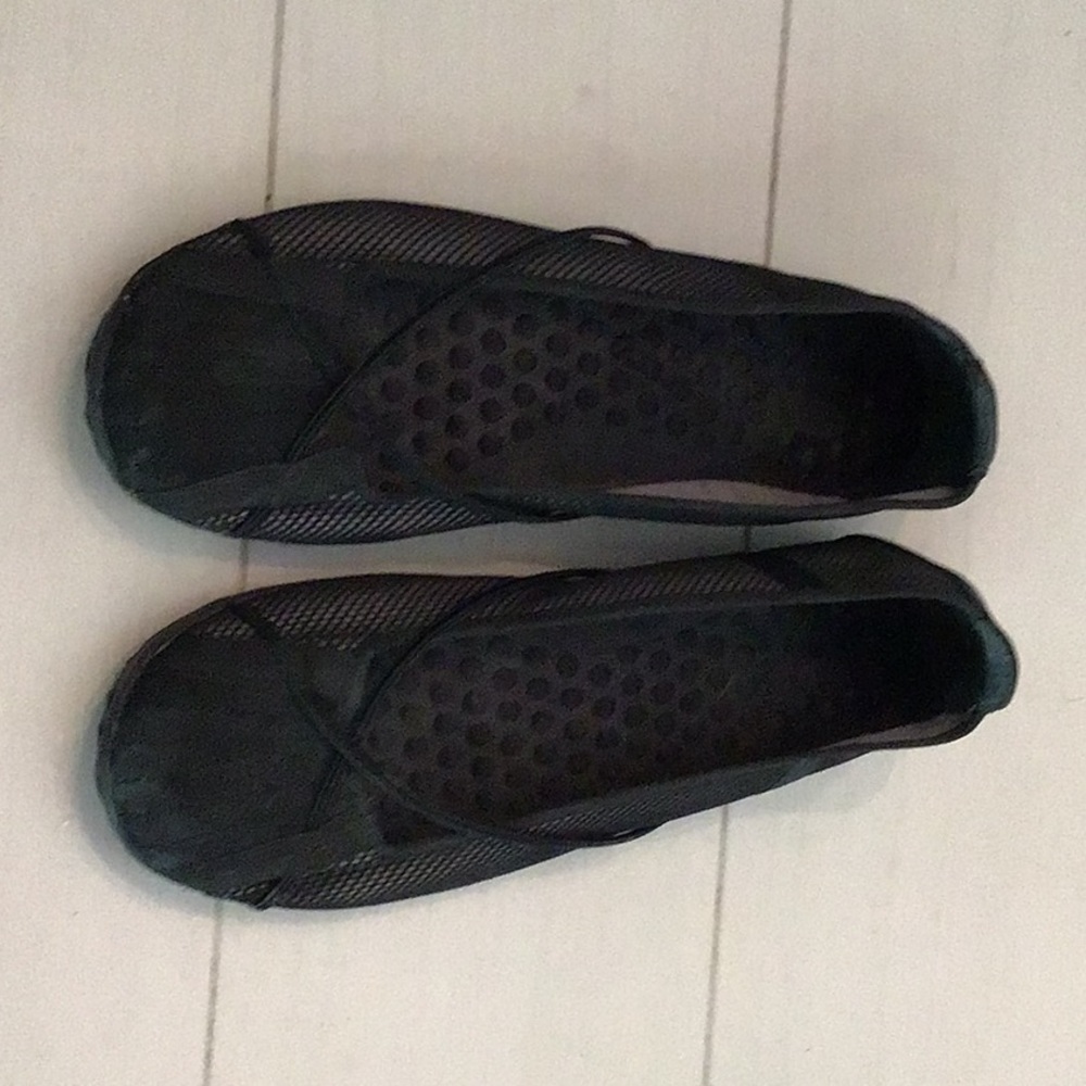Privo ballet flats, black mesh